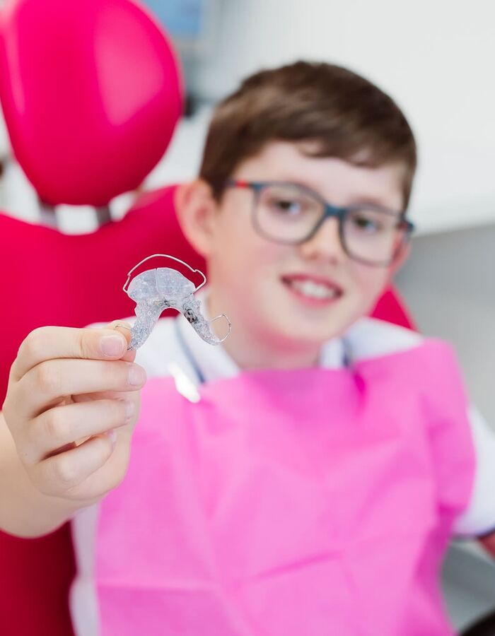Snímateľné ortodontické aparáty pre deti